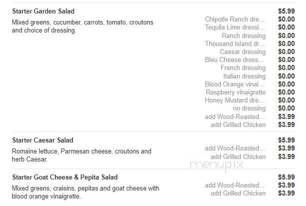 Grizzly's Grill N' Saloon - Willmar, MN menu_pic