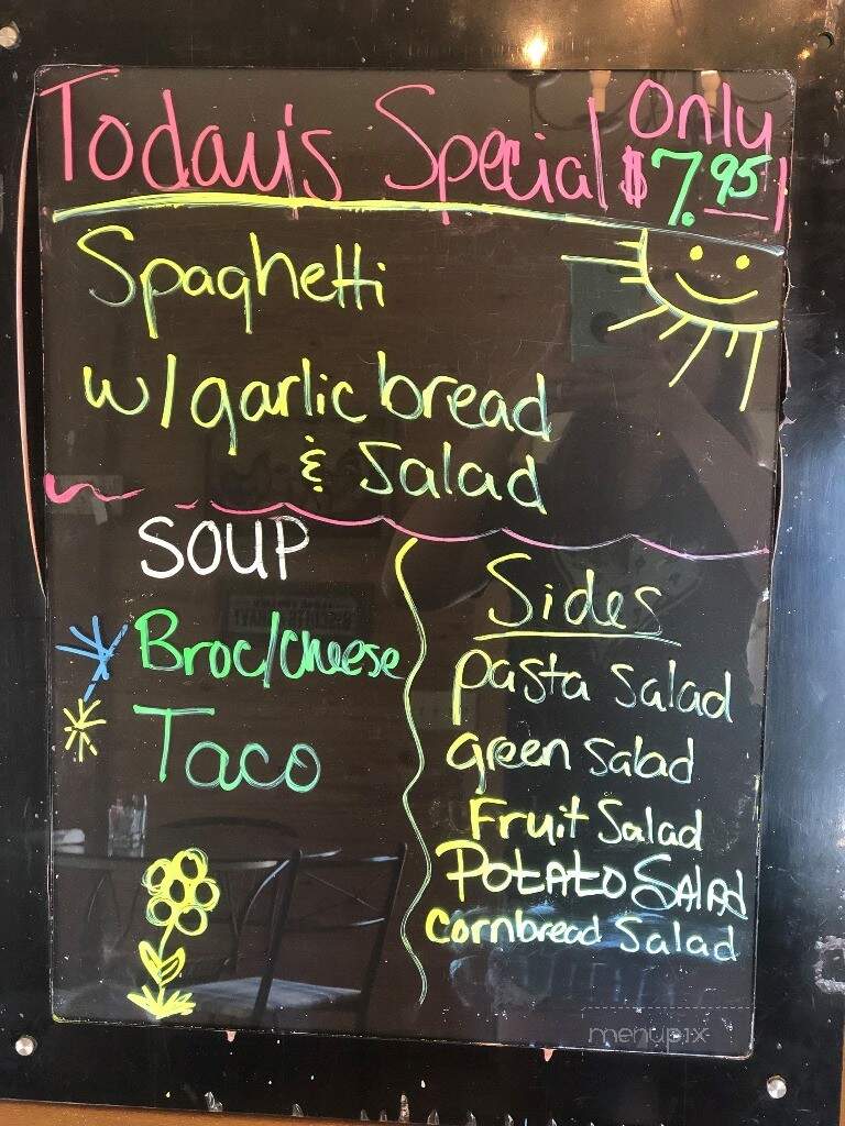 Caffe in Eufaula Flower Shoppe - Eufaula, OK menu_pic