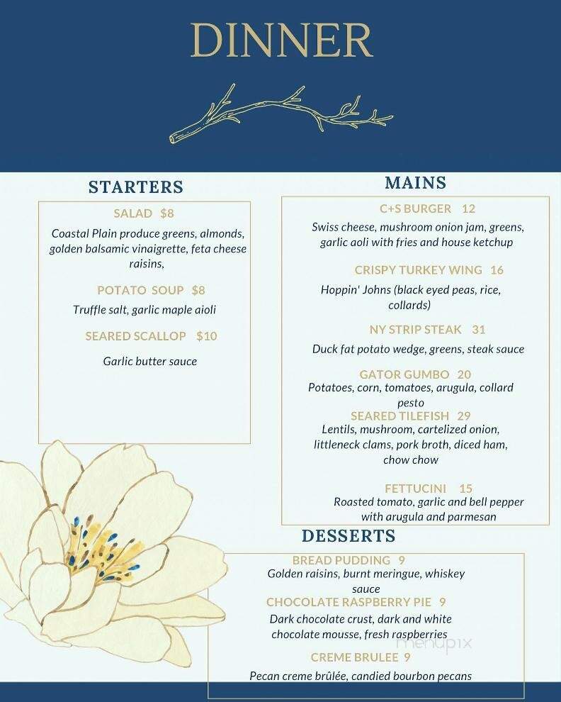 Coffee + Spice - Greenville, NC menu_pic