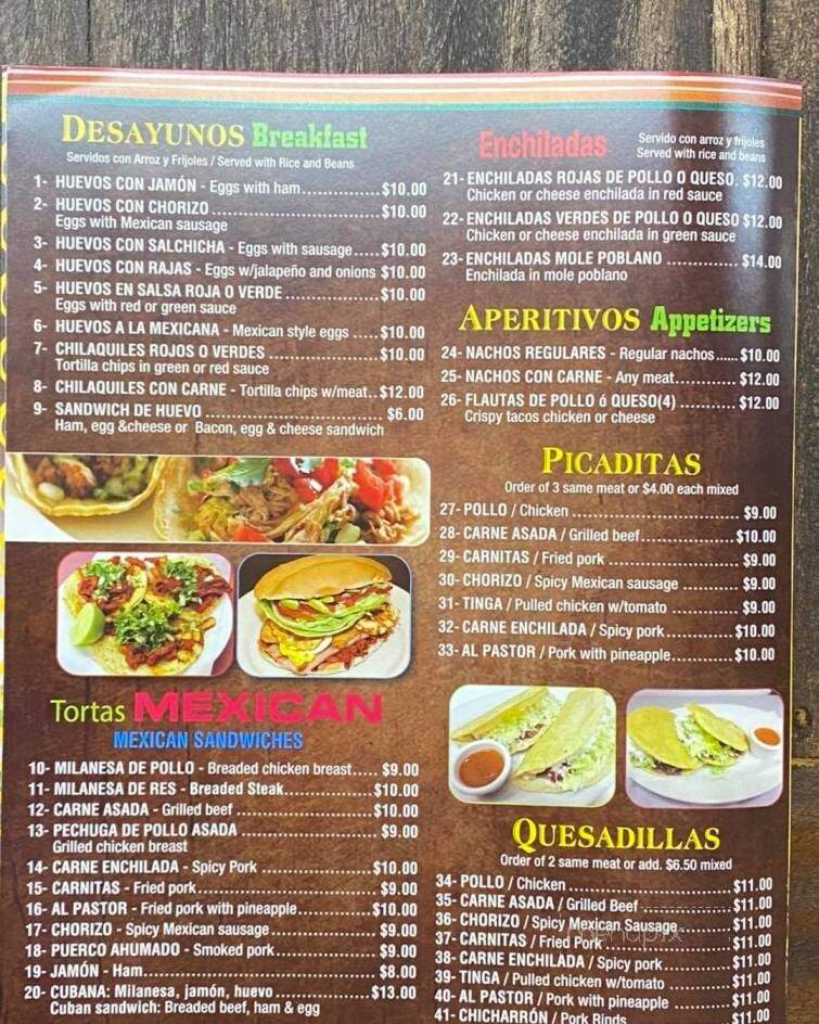 Don Gabriel - Liberty, NY menu_pic
