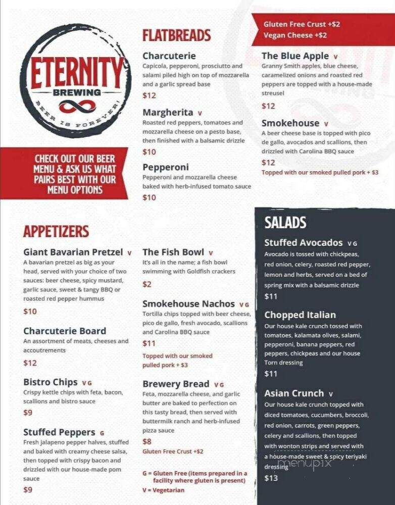 Eternity Brewing Company - Howell, MI menu_pic