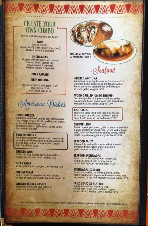 Que Pasa - Saint Francisville, LA menu_pic