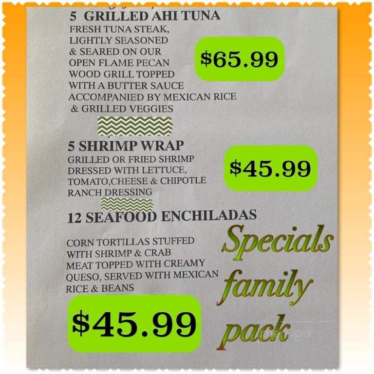 Que Pasa - Saint Francisville, LA menu_pic