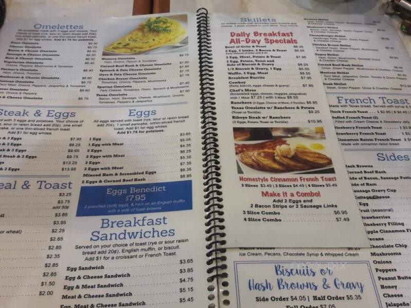 Muscatine Family Restaurant - Muscatine, IA menu_pic