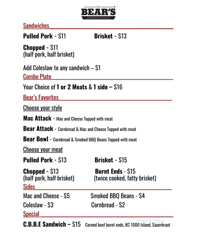 Tin Bridge Brewing Co. - Westfield, MA menu_pic