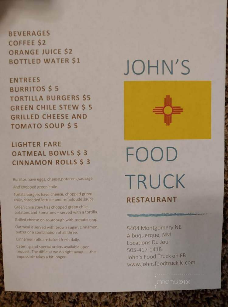 Johns Food Truck - Albuquerque, NM