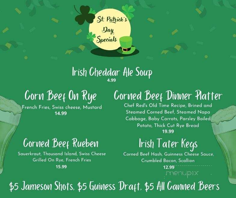 Black Rock Tavern & Restaurant - Thomaston, CT menu_pic