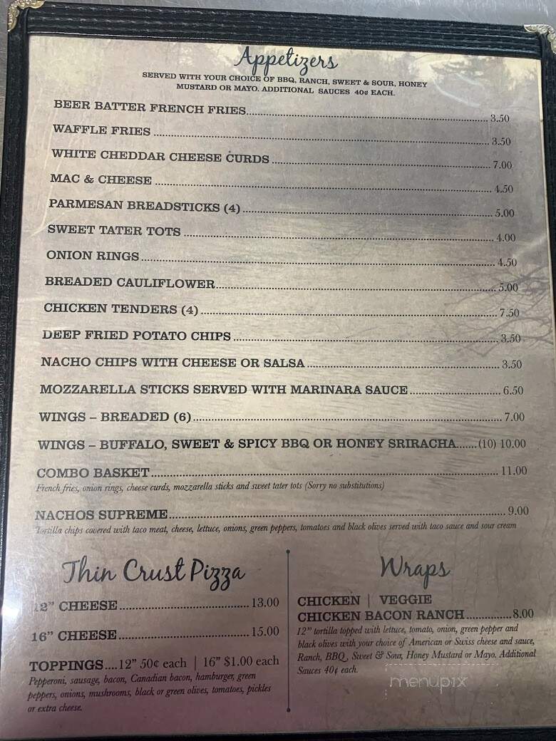 Riverside Inn - Crivitz, WI menu_pic