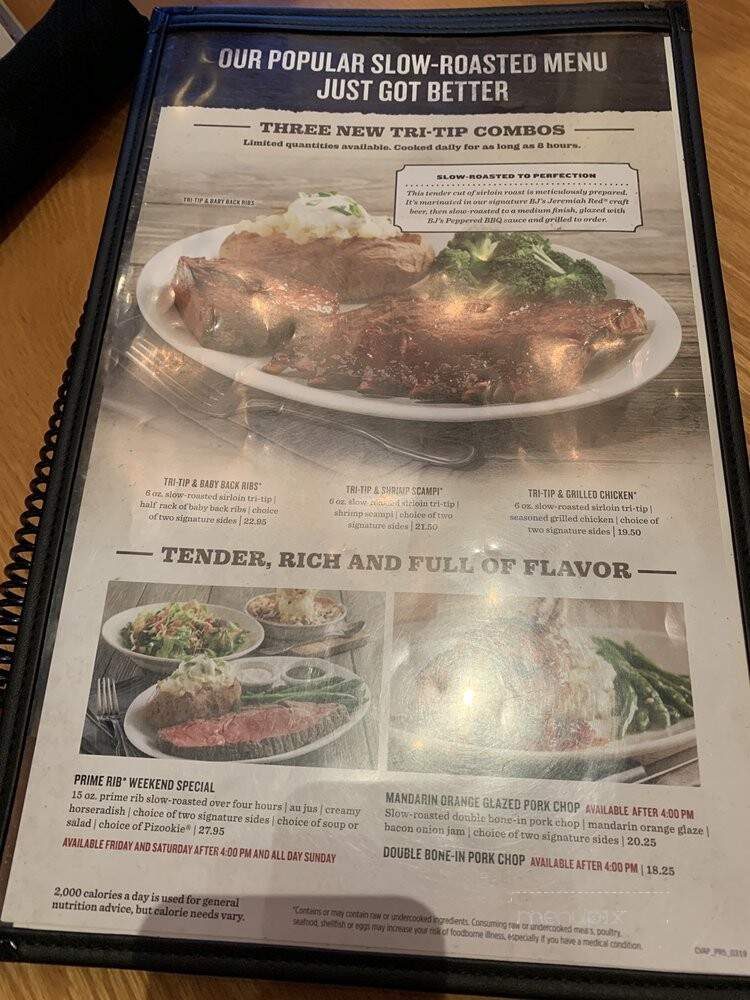 BJ's Restaurant & Brewery - Peoria, AZ menu_pic