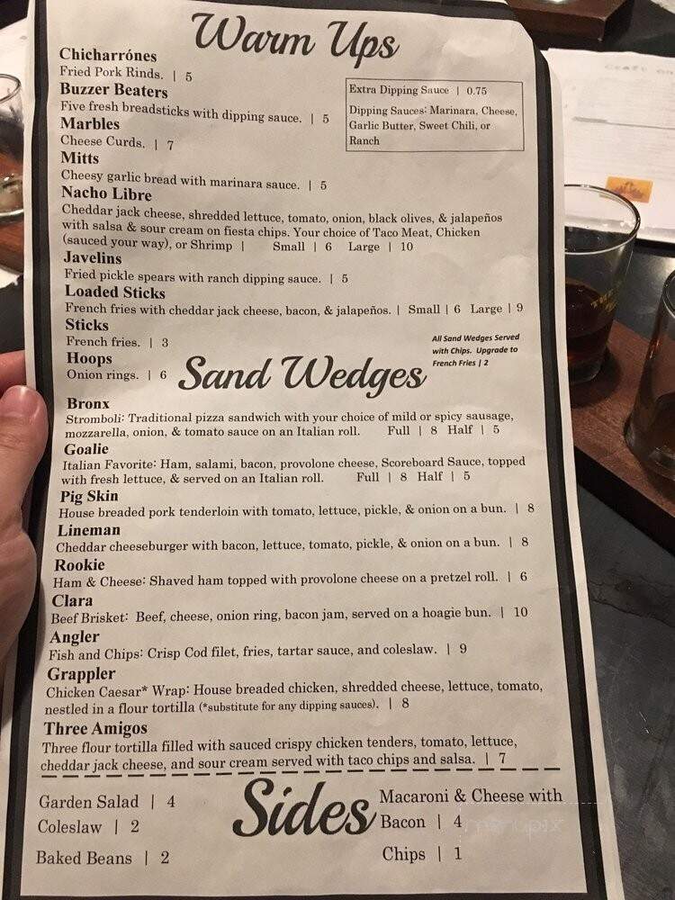 Kopacetic Beer Factory - Monticello, IN menu_pic