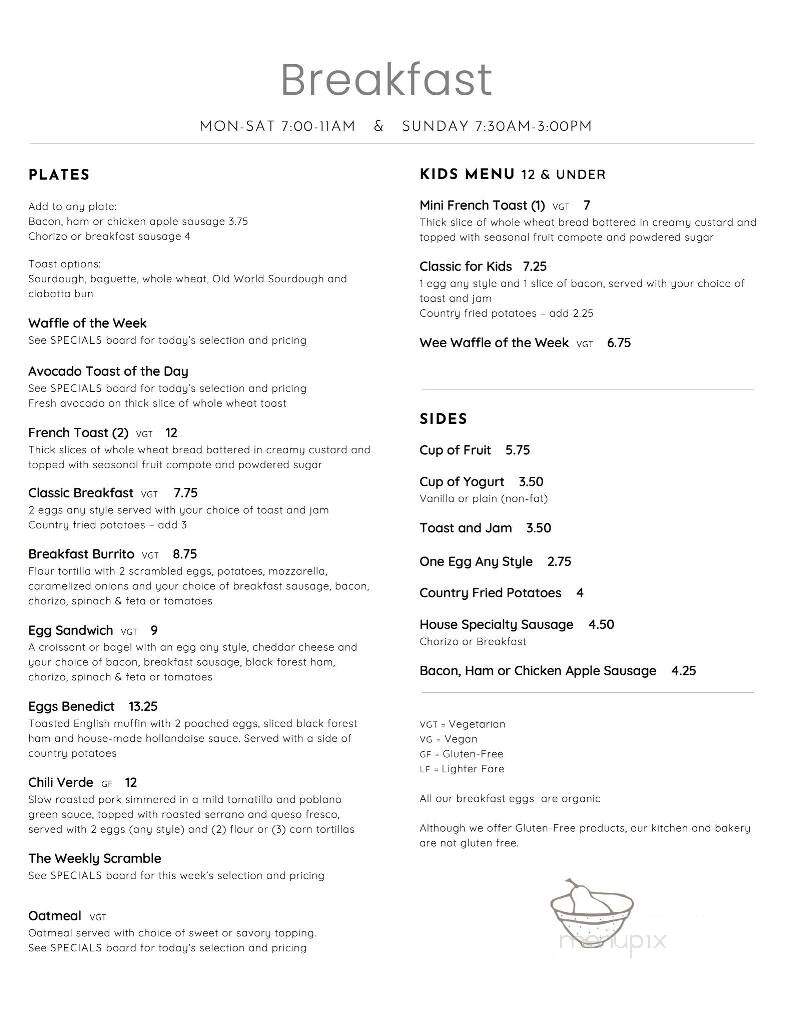 Ramone's Bakery & Cafe - McKinleyville, CA menu_pic