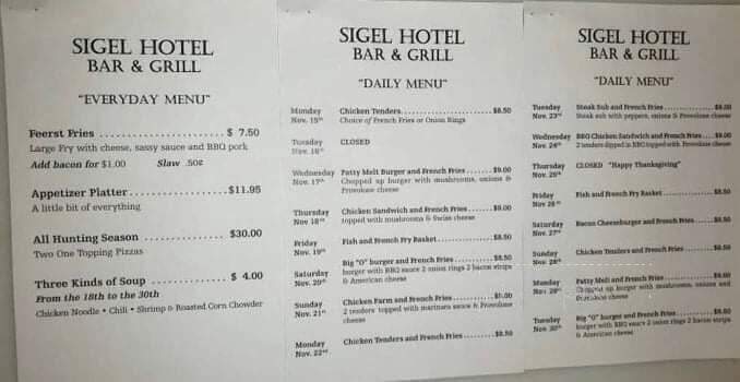 Sigel Hotel - Sigel, PA