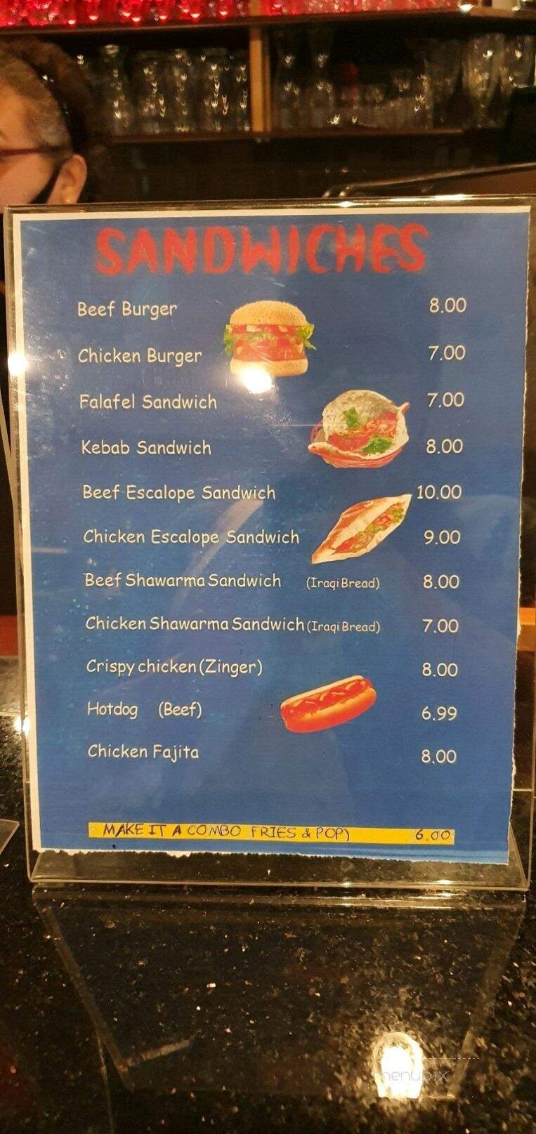 Kahramana Restaurant - Upland, CA menu_pic