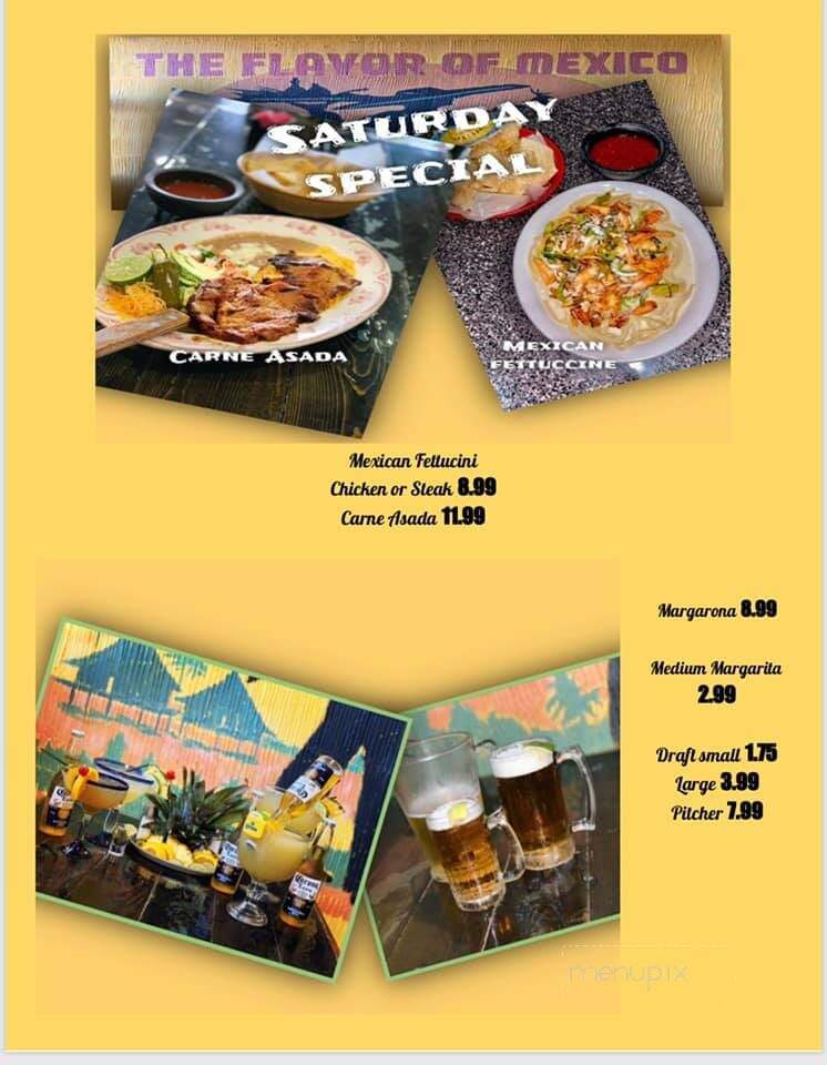 Alamitos Mexican Restaurant - Cullman, AL menu_pic