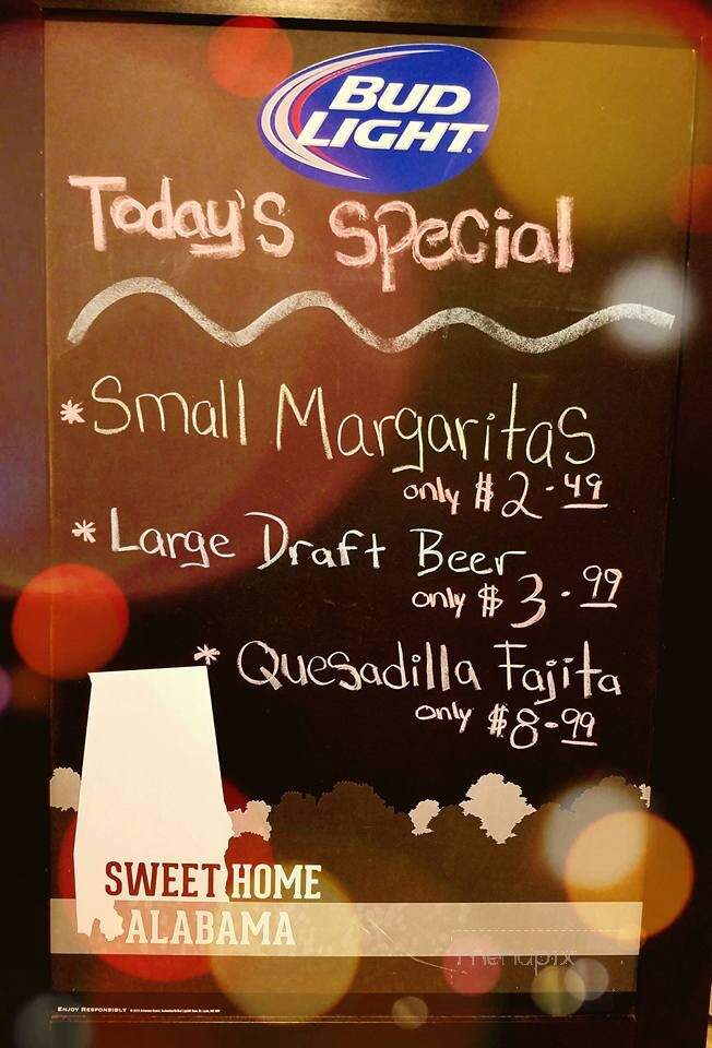 Alamitos Mexican Restaurant - Cullman, AL menu_pic