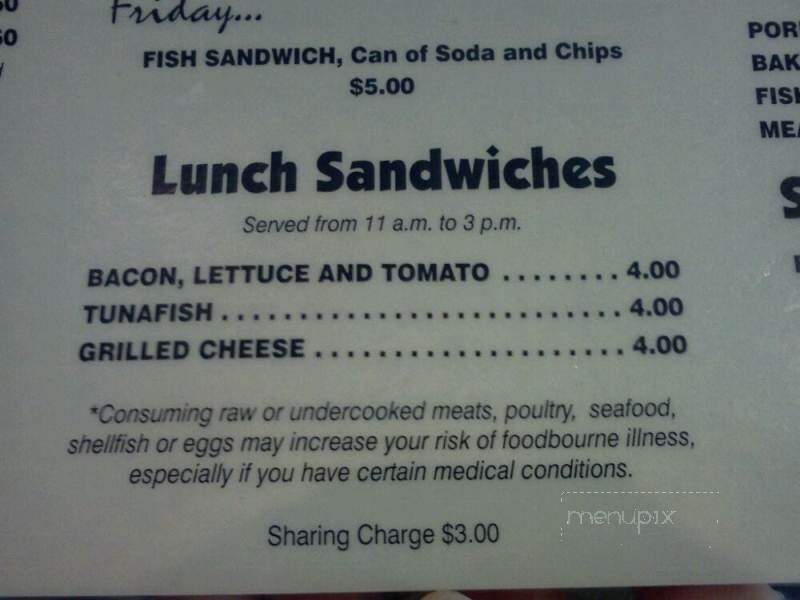 Evelyn's Soul Food - Wilmington, DE menu_pic