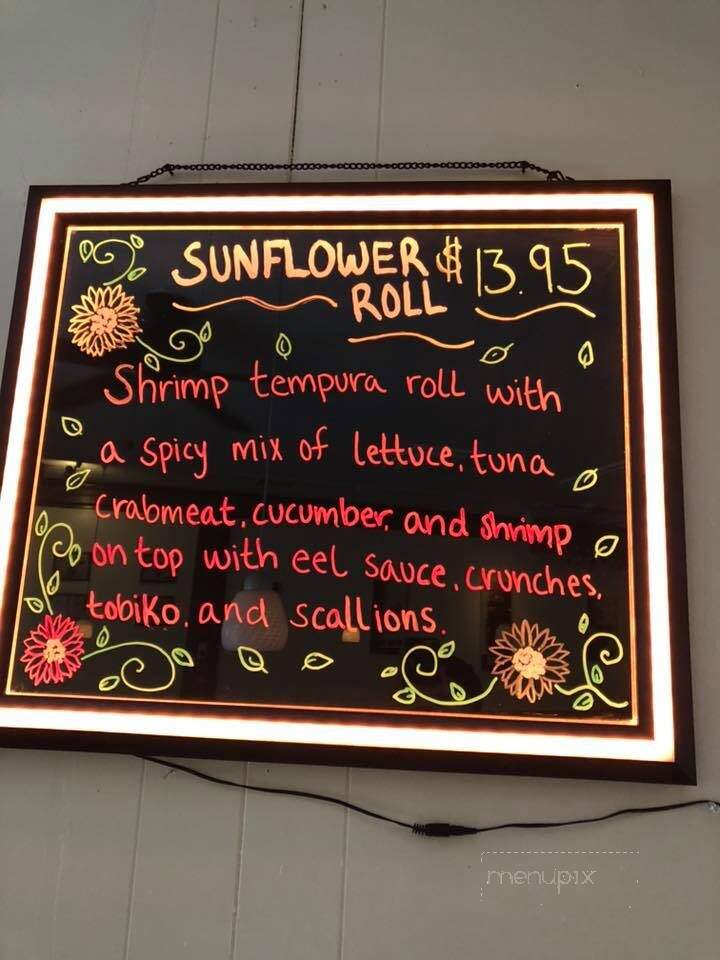 Blue Water Sushi - Ludlow, MA menu_pic
