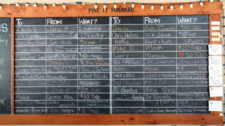 Red Pines Bar & Grill - Onalaska, WI menu_pic