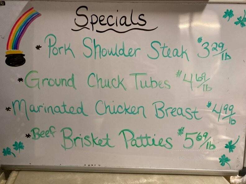 Pernat-Haase Meats - Juneau, WI menu_pic