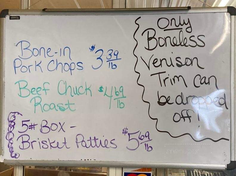 Pernat-Haase Meats - Juneau, WI menu_pic
