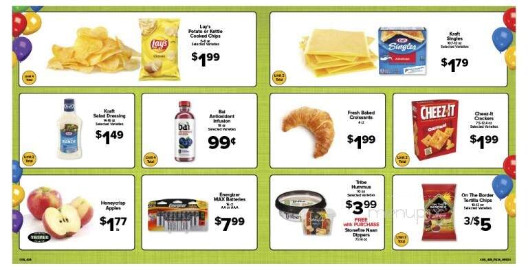 Cosentino's Market - Kansas City, MO menu_pic
