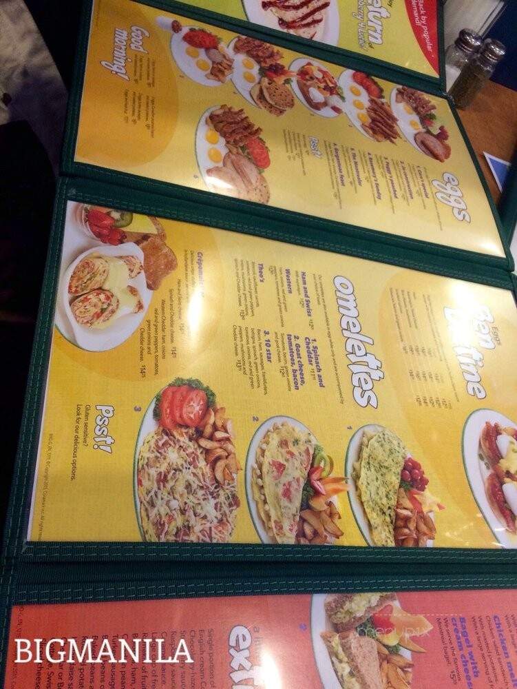 Cora Breakfast & Lunch - Richmond, BC menu_pic