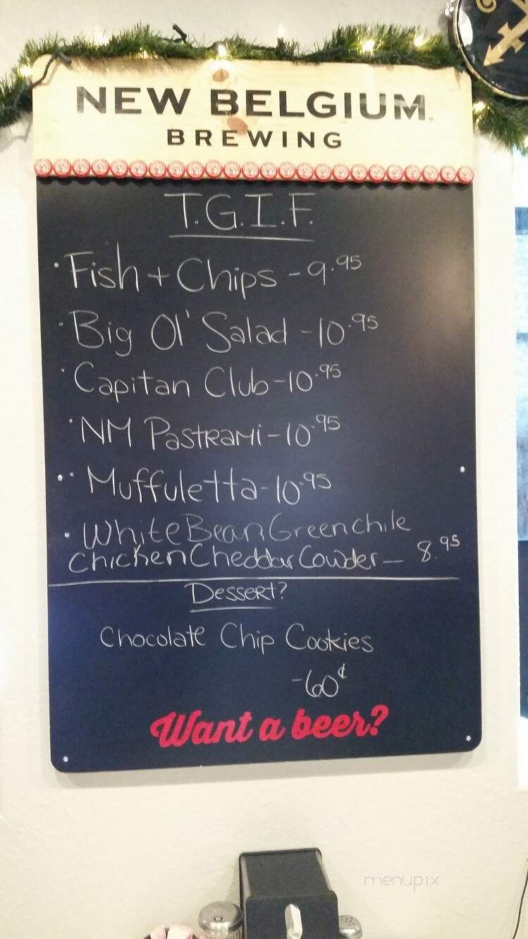 Che Palle - Capitan, NM menu_pic