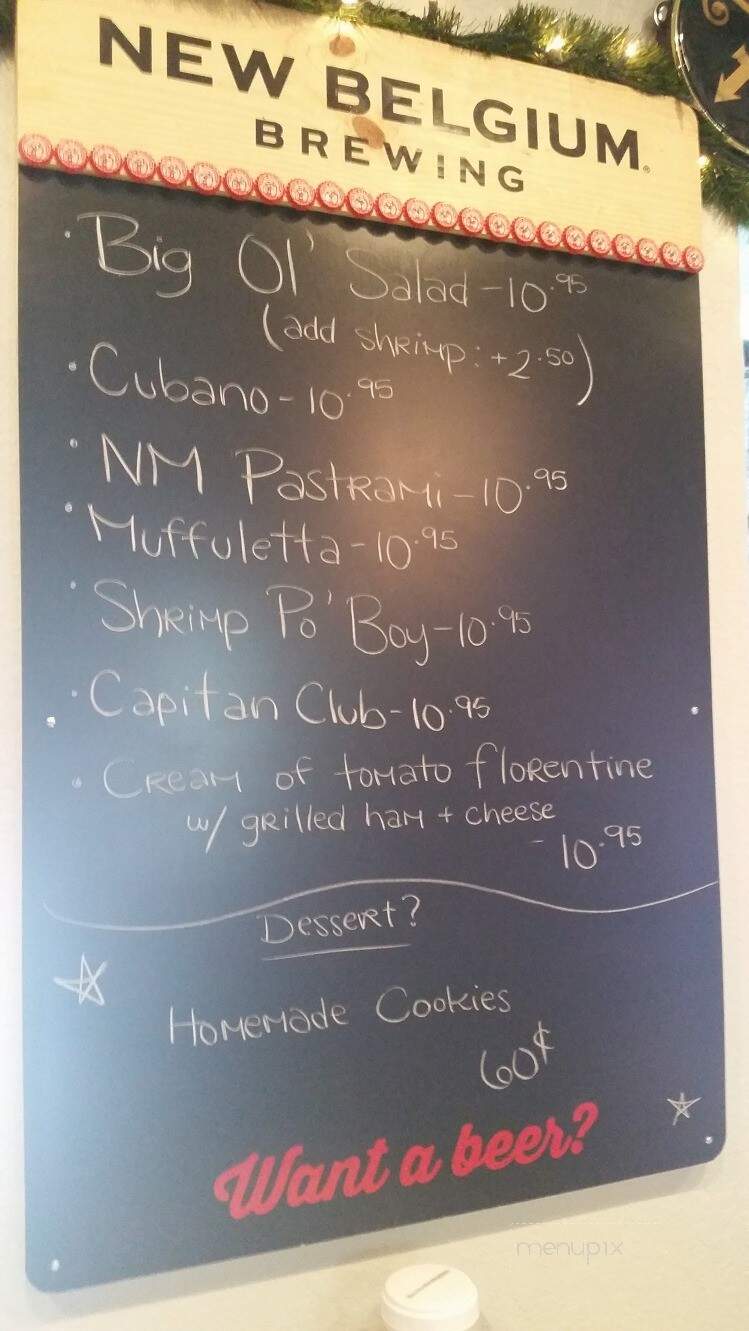 Che Palle - Capitan, NM menu_pic