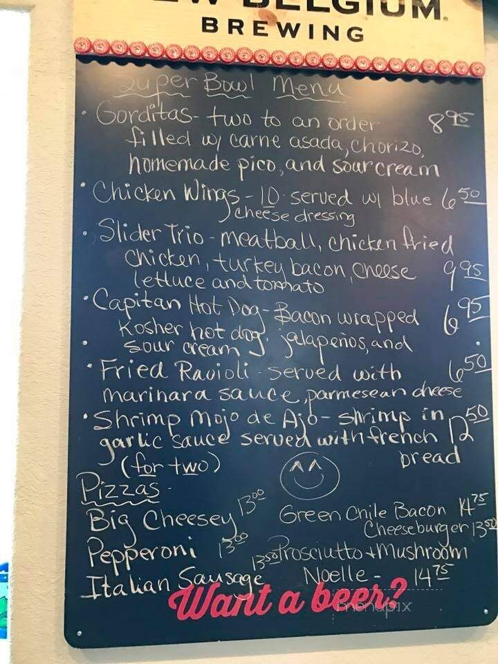 Che Palle - Capitan, NM menu_pic