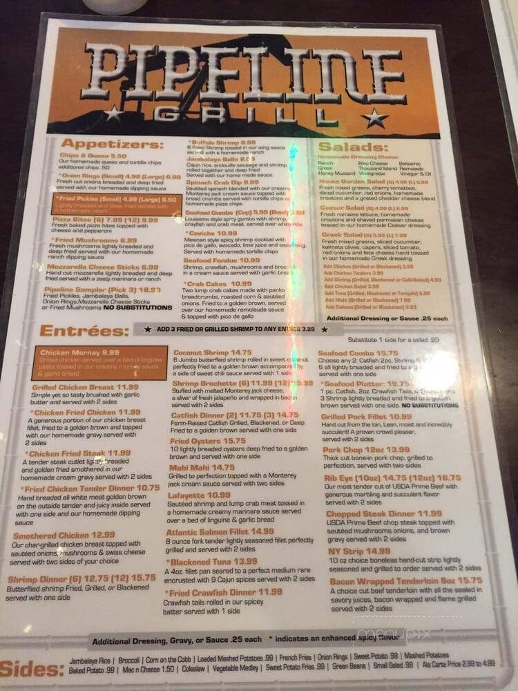 Pipeline Grill - La Porte, TX