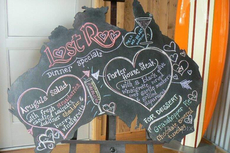 Lost Roo - Long Beach, WA menu_pic
