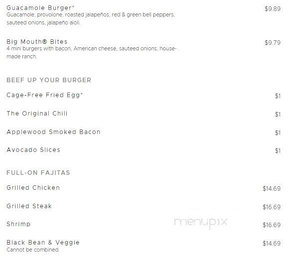 Chili's - Russellville, AR menu_pic