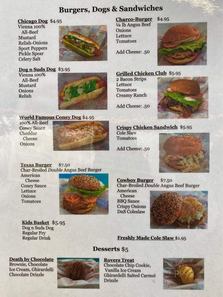 Dog n Suds - Temecula, CA menu_pic