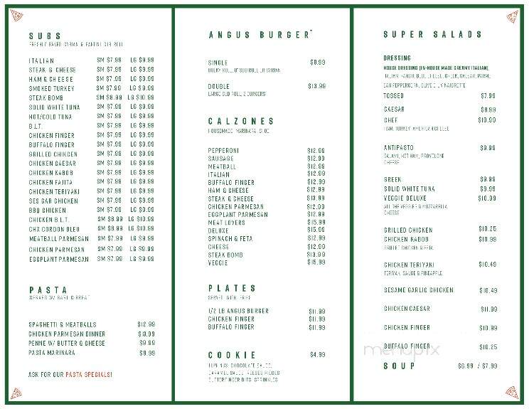 Naples Pizza - Amesbury, MA menu_pic