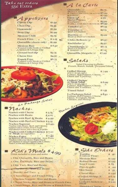 The Flint - Albany, GA menu_pic