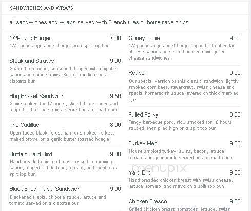 Reifschneider's Grill Grape - Columbia, IL menu_pic