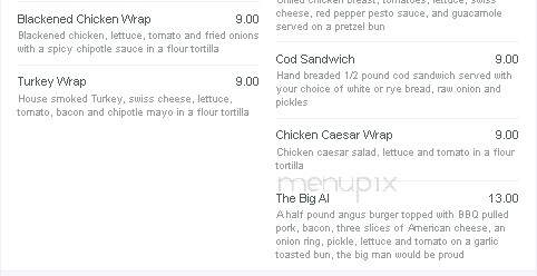 Reifschneider's Grill Grape - Columbia, IL menu_pic