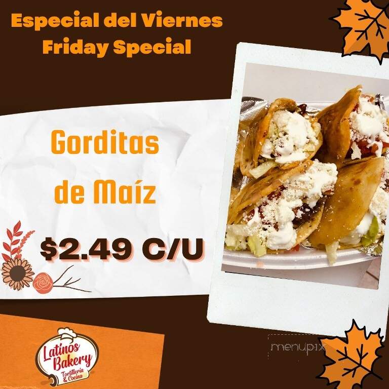 Latinos Bakery - Garland, TX menu_pic