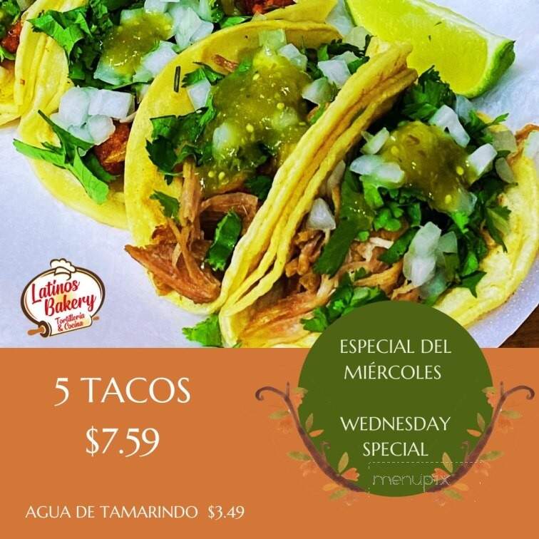 Latinos Bakery - Garland, TX menu_pic
