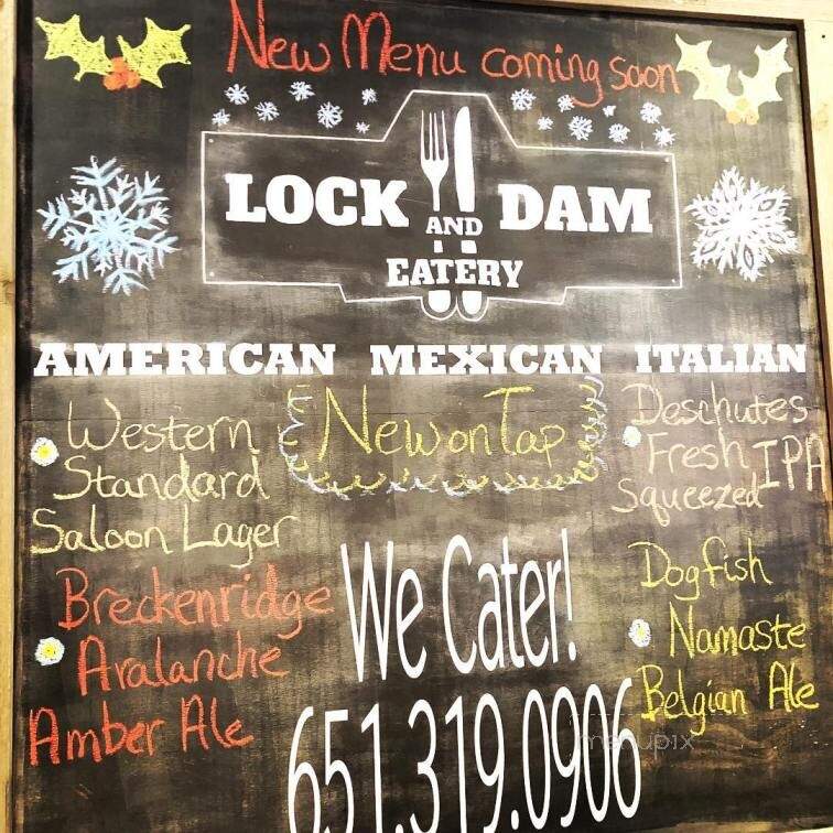 Lock and Dam Eatery - Hastings, MN menu_pic