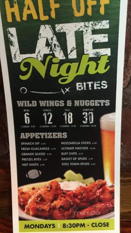 Wild Wing Cafe - Lawrenceville, GA menu_pic