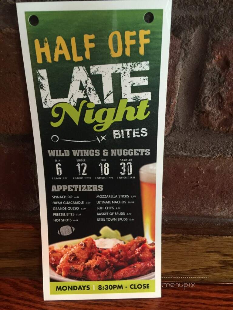Wild Wing Cafe - Lawrenceville, GA menu_pic