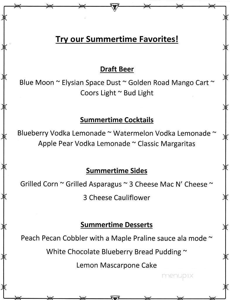 Pinnacle Peak Steak House - Colton, CA menu_pic