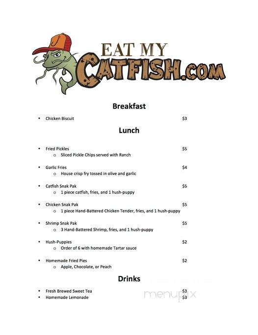 Eat My Catfish - Benton, AR menu_pic