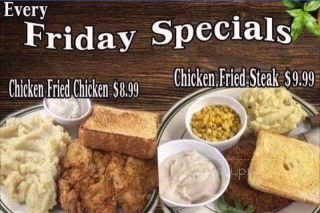 Hurricane Restaurant - Anahuac, TX menu_pic