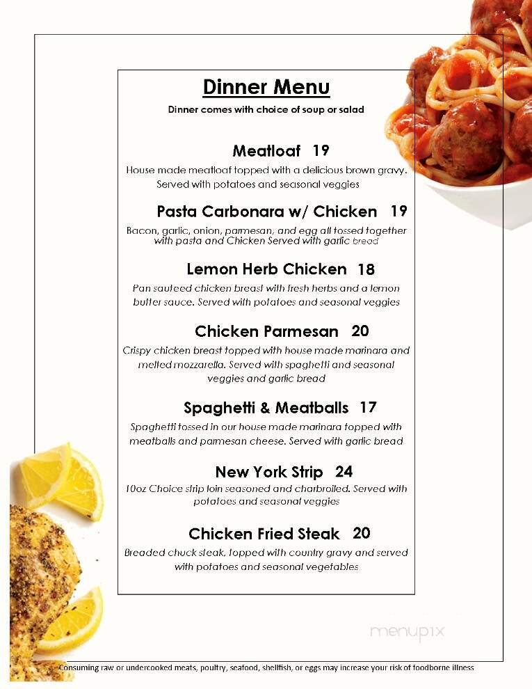 Hiouchi Cafe - Crescent City, CA menu_pic