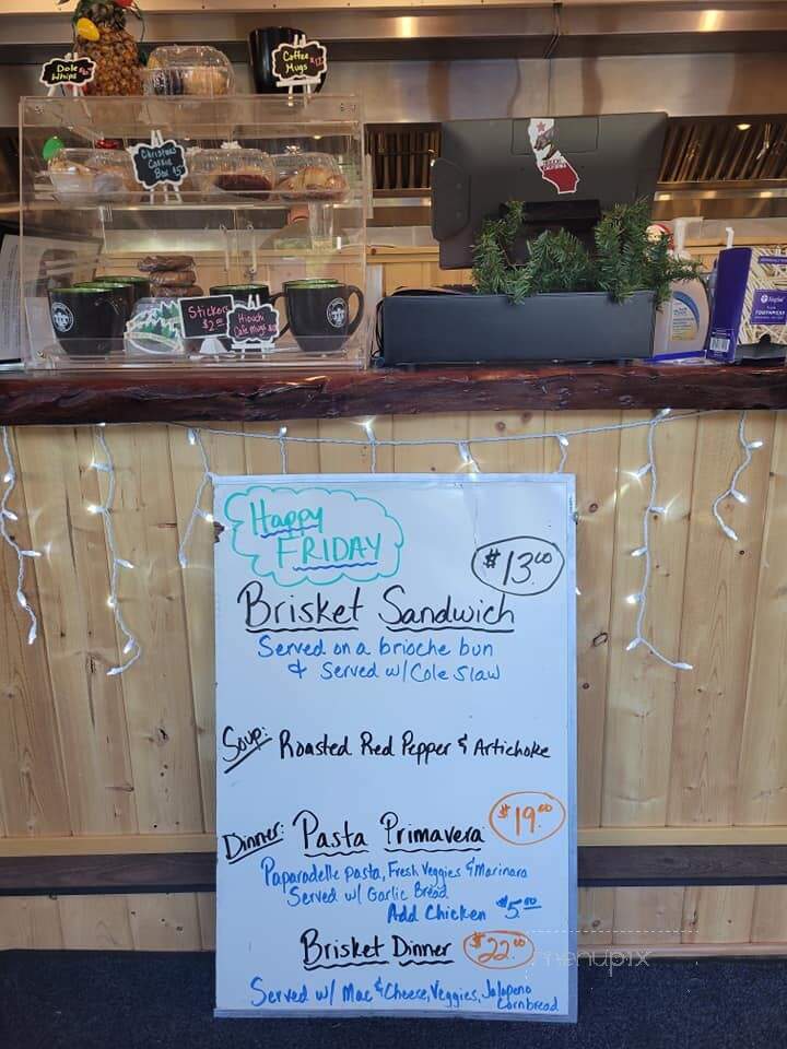 Hiouchi Cafe - Crescent City, CA menu_pic