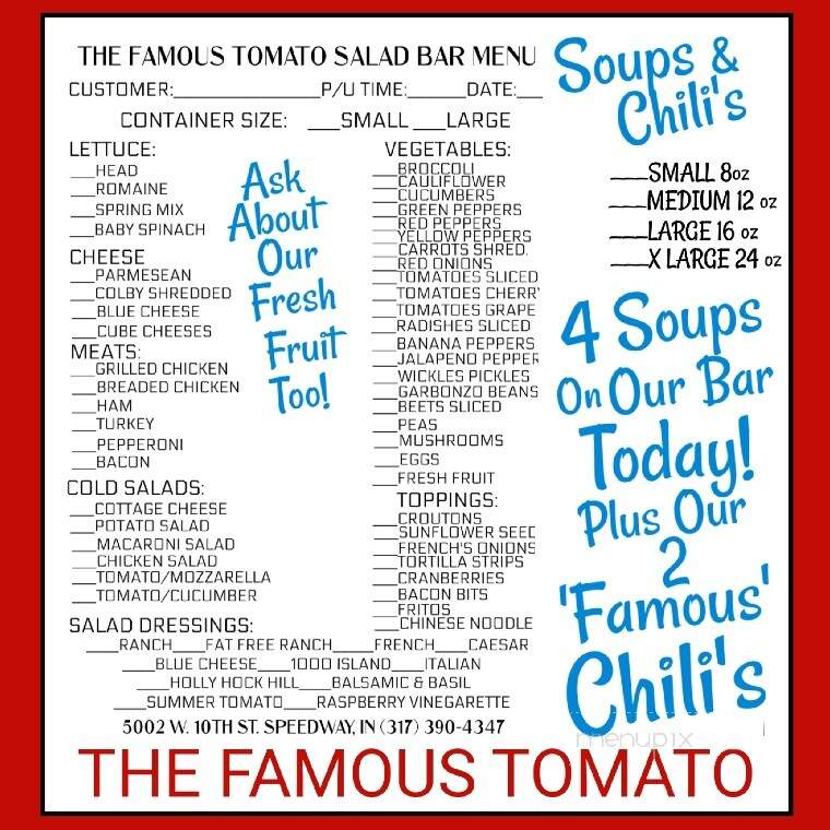 Famous Tomato - Indianapolis, IN