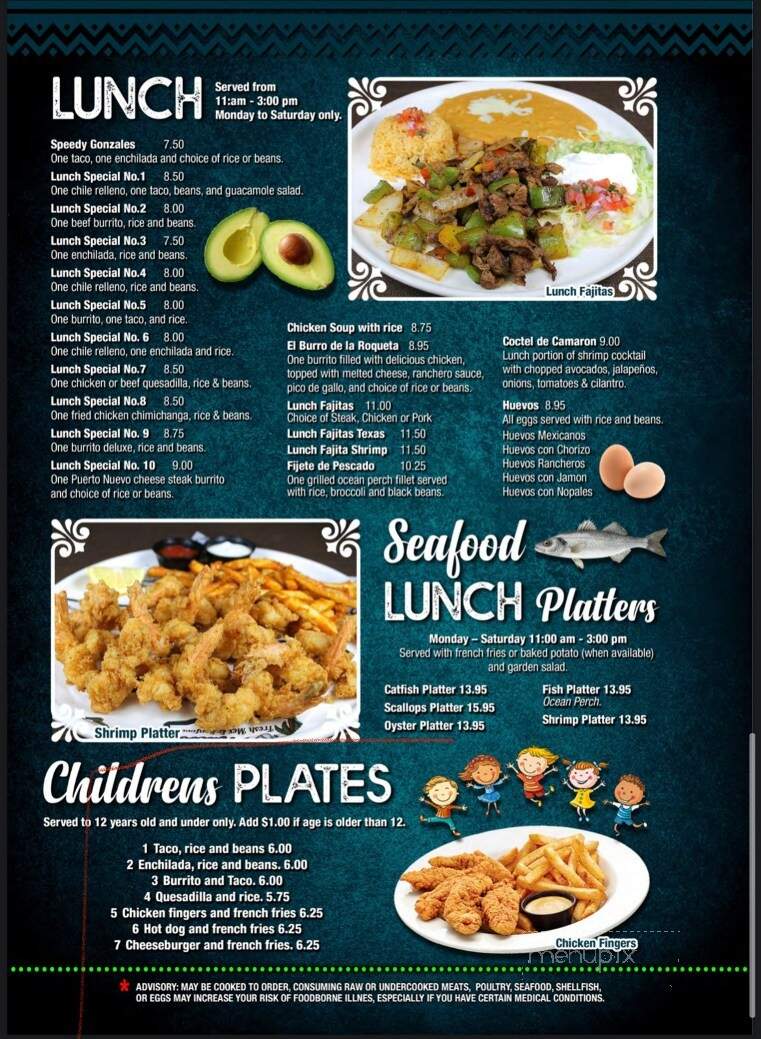 Puerto Nuevo Mexican & Seafood Restaurant - Anderson, SC