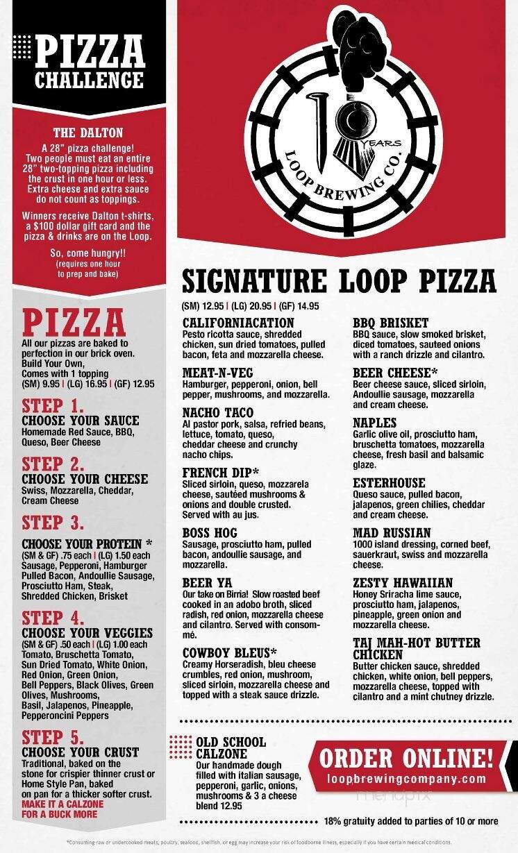 Loop Brewing Company - McCook, NE menu_pic